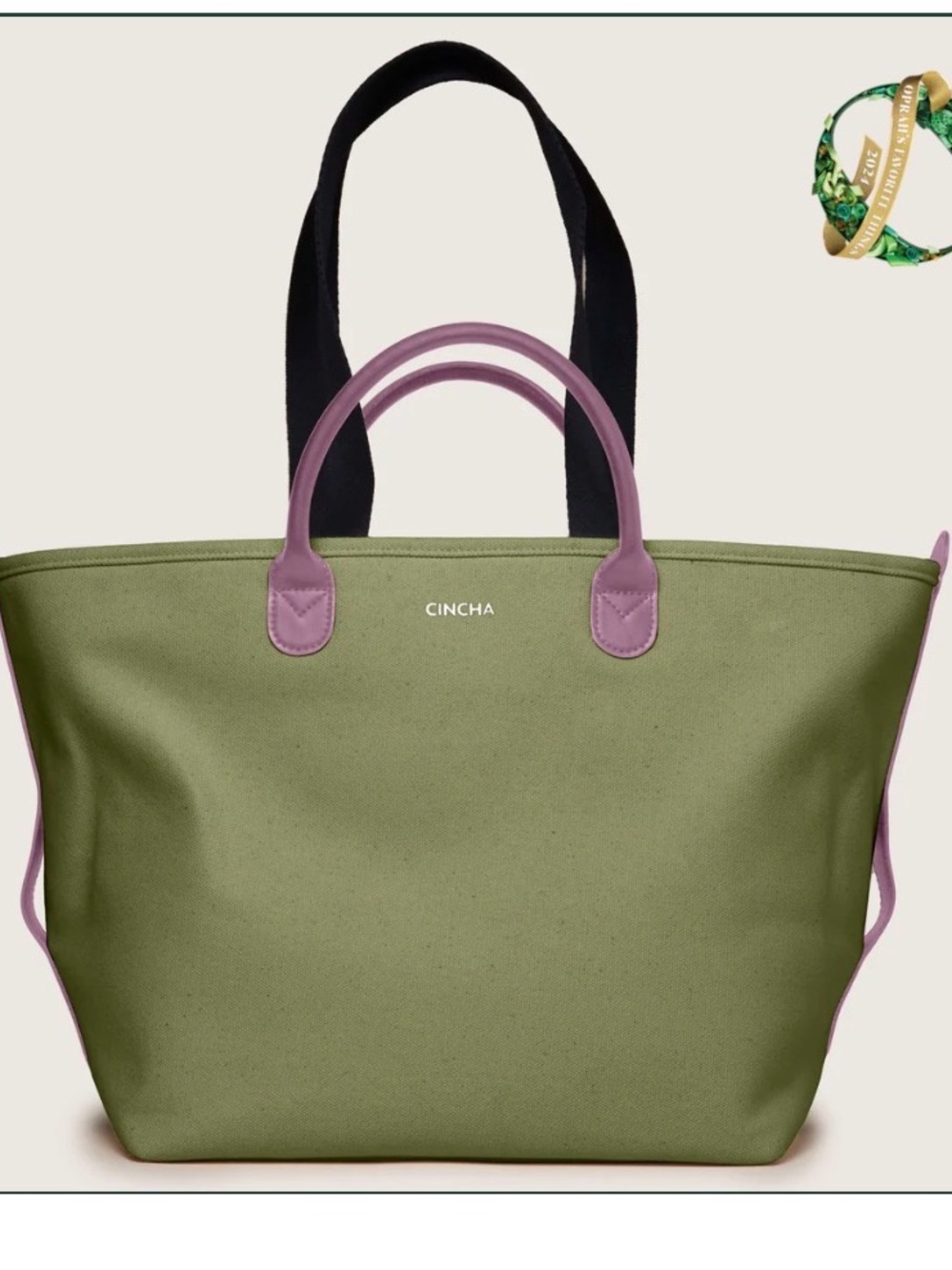 Cincha - THE CANVAS GO-TOTE - OLIVE
